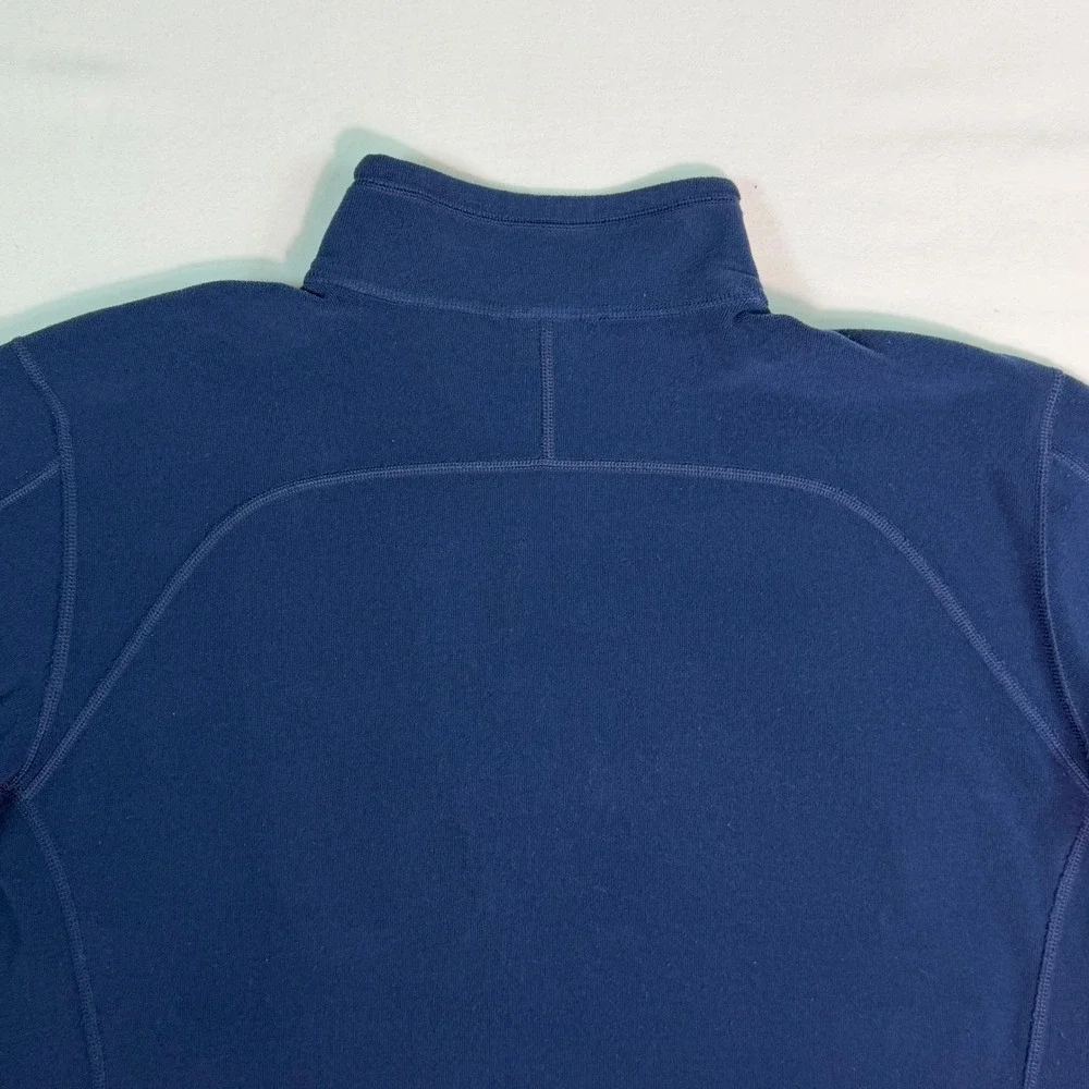 The North Face Mens Polartec Classic Full Zip Fleece Jacket Navy Blue Large